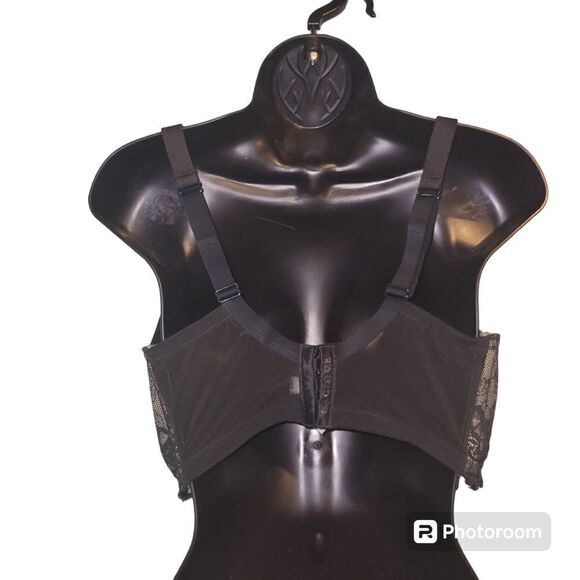 Cacique black and tan bra size 38 H - Picture 2 of 3